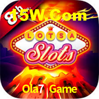 Interface do App Ola7 Game